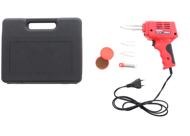 Pistol de lipit cu fludor, 175 W, cu valiza si accesorii
